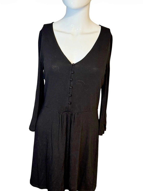 Bohlin Dresses & Skirts - Black Long Sleeve Mini Dress Size 6